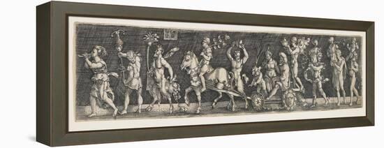 Triumph of Bacchus, 1534-null-Framed Premier Image Canvas