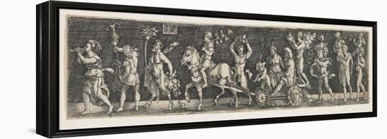 Triumph of Bacchus, 1534-null-Framed Premier Image Canvas