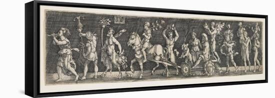 Triumph of Bacchus, 1534-null-Framed Premier Image Canvas
