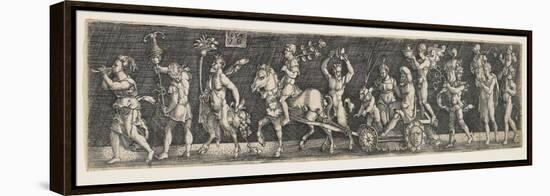 Triumph of Bacchus, 1534-null-Framed Premier Image Canvas