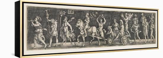 Triumph of Bacchus, 1534-null-Framed Premier Image Canvas