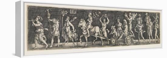 Triumph of Bacchus, 1534-null-Framed Premier Image Canvas