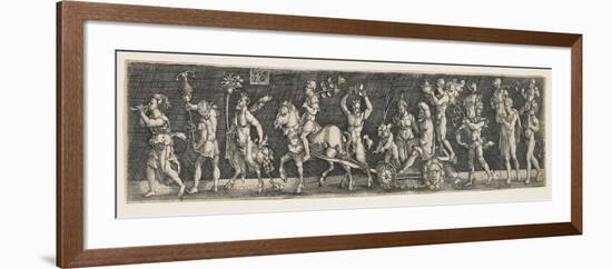 Triumph of Bacchus, 1534-null-Framed Giclee Print