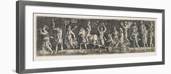 Triumph of Bacchus, 1534-null-Framed Giclee Print