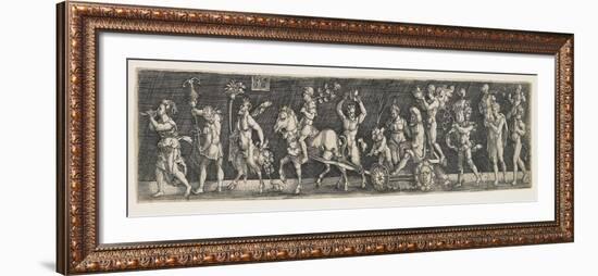 Triumph of Bacchus, 1534-null-Framed Giclee Print