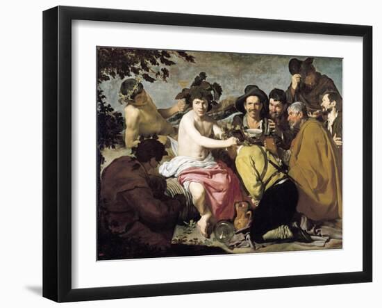 Triumph of Bacchus, 1628-Diego Velazquez-Framed Giclee Print