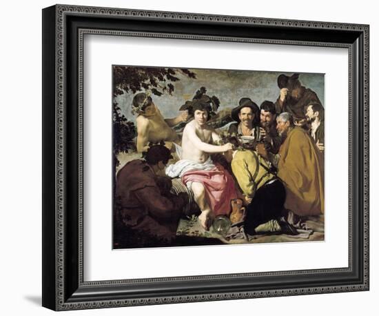 Triumph of Bacchus, 1628-Diego Velazquez-Framed Giclee Print