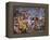 Triumph of Bacchus and Ariadne, from Loves of the Gods Frescos-Annibale Carracci-Framed Premier Image Canvas