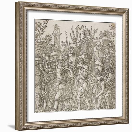 Triumph of Caesar, 1599-Andrea Andreani-Framed Giclee Print