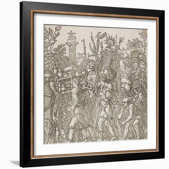 Triumph of Caesar, 1599-Andrea Andreani-Framed Giclee Print