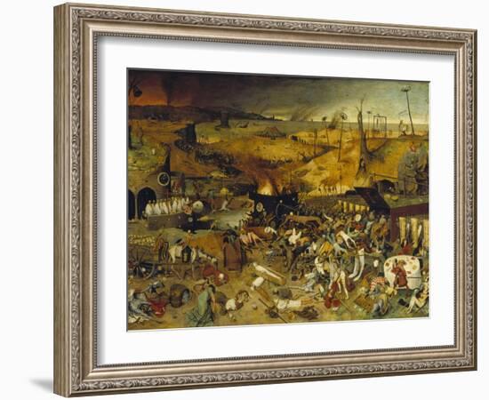 Triumph of Death, about 1562-Pieter Bruegel the Elder-Framed Giclee Print