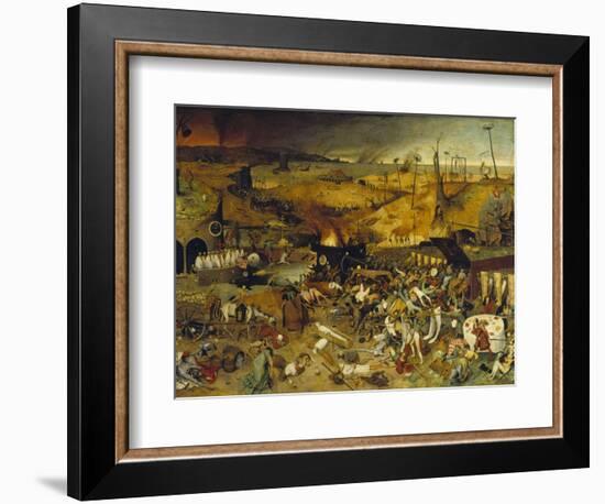 Triumph of Death, about 1562-Pieter Bruegel the Elder-Framed Giclee Print