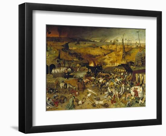 Triumph of Death, about 1562-Pieter Bruegel the Elder-Framed Giclee Print