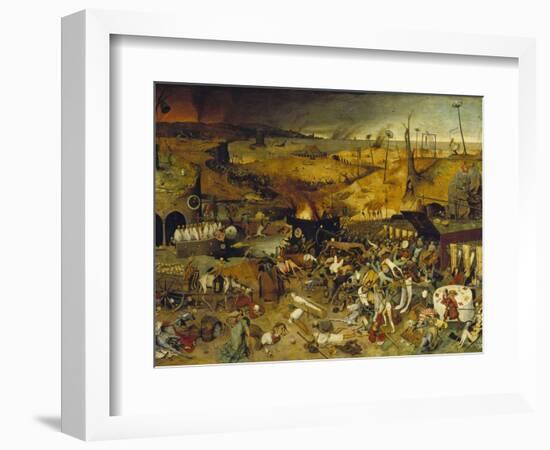 Triumph of Death, about 1562-Pieter Bruegel the Elder-Framed Giclee Print