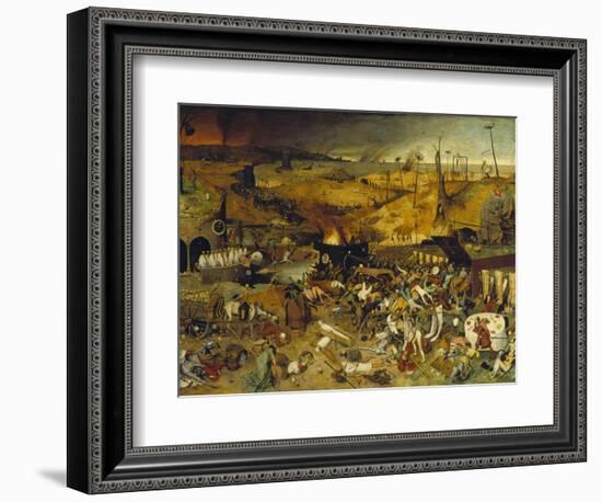 Triumph of Death, about 1562-Pieter Bruegel the Elder-Framed Giclee Print