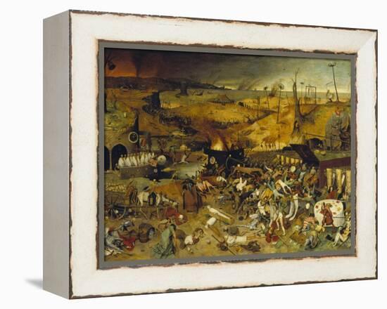 Triumph of Death, about 1562-Pieter Bruegel the Elder-Framed Premier Image Canvas