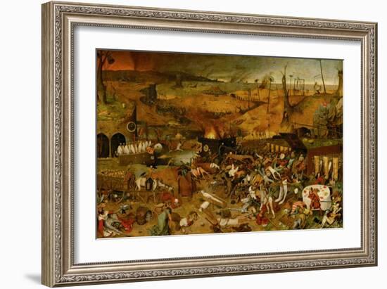 Triumph of Death, circa 1562-Pieter Bruegel the Elder-Framed Giclee Print