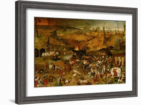 Triumph of Death, circa 1562-Pieter Bruegel the Elder-Framed Giclee Print