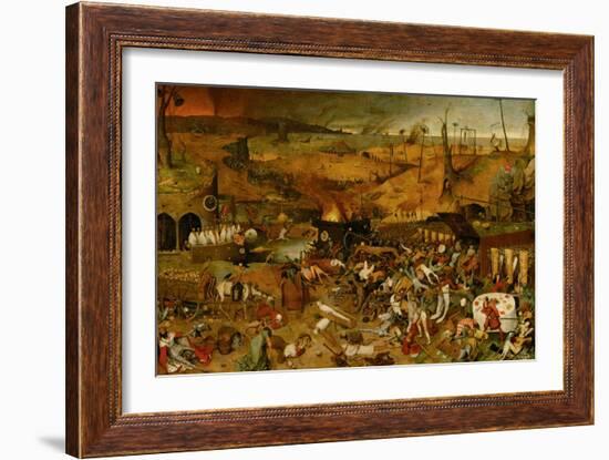 Triumph of Death, circa 1562-Pieter Bruegel the Elder-Framed Giclee Print