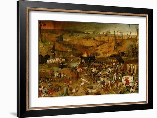 Triumph of Death, circa 1562-Pieter Bruegel the Elder-Framed Giclee Print