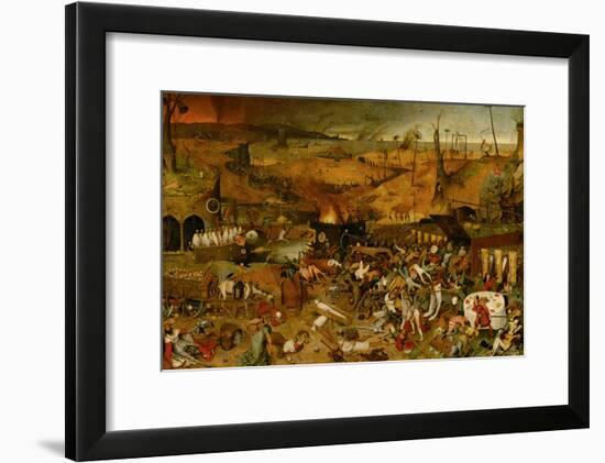 Triumph of Death, circa 1562-Pieter Bruegel the Elder-Framed Giclee Print