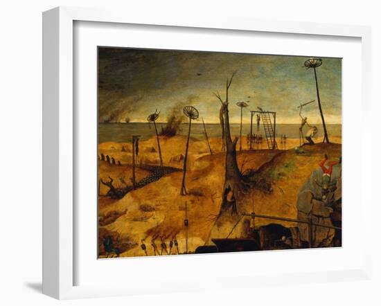 Triumph of Death (detail)-Pieter Bruegel the Elder-Framed Giclee Print