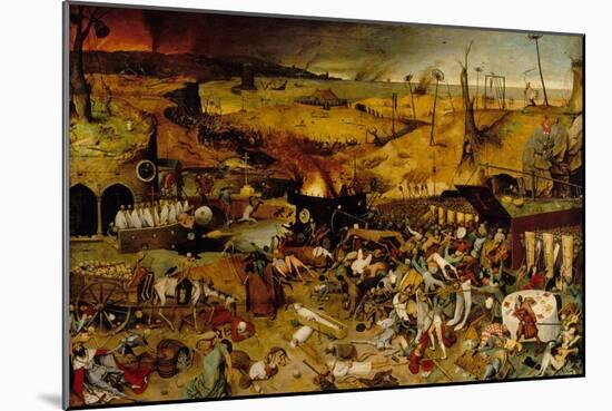 Triumph of Death-Pieter Bruegel the Elder-Mounted Giclee Print