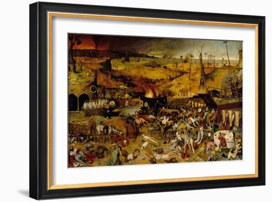 Triumph of Death-Pieter Bruegel the Elder-Framed Giclee Print