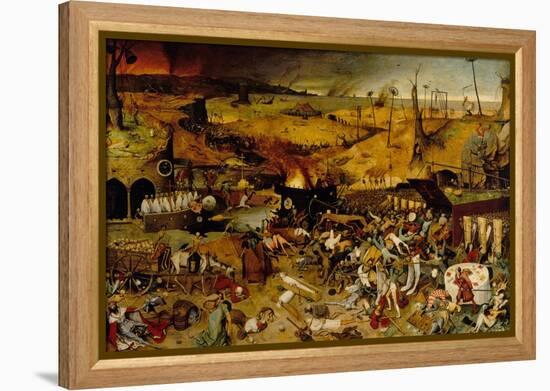 Triumph of Death-Pieter Bruegel the Elder-Framed Premier Image Canvas