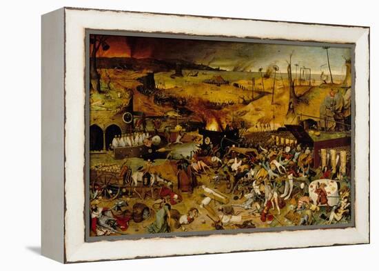 Triumph of Death-Pieter Bruegel the Elder-Framed Premier Image Canvas