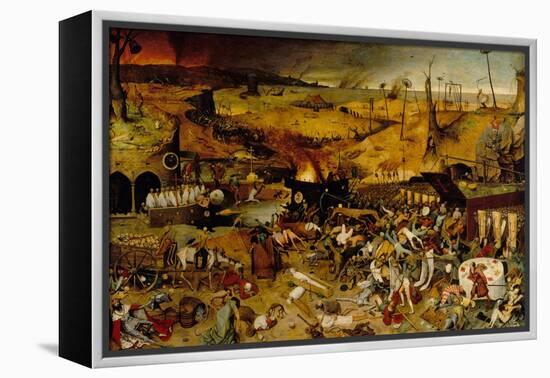 Triumph of Death-Pieter Bruegel the Elder-Framed Premier Image Canvas