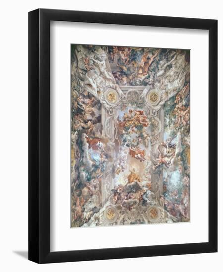 Triumph of Divine Providence-Pietro Da Cortona-Framed Giclee Print