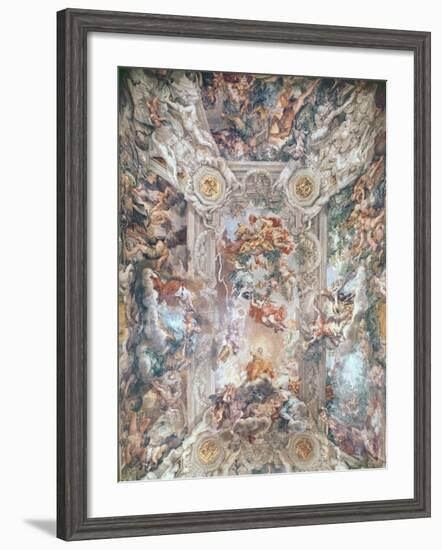 Triumph of Divine Providence-Pietro Da Cortona-Framed Giclee Print
