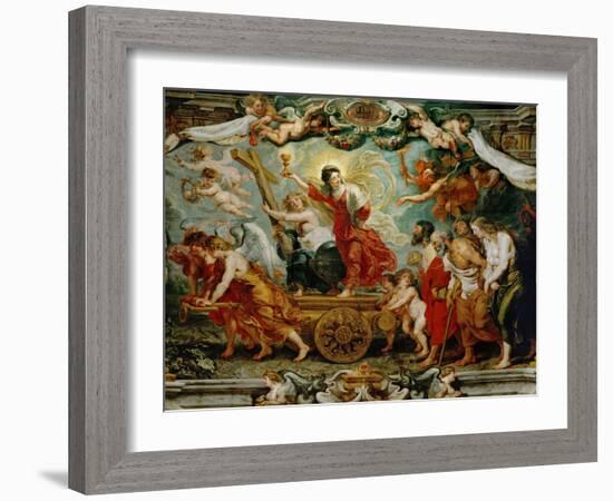 Triumph of Faith-Peter Paul Rubens-Framed Giclee Print