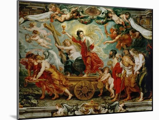 Triumph of Faith-Peter Paul Rubens-Mounted Giclee Print
