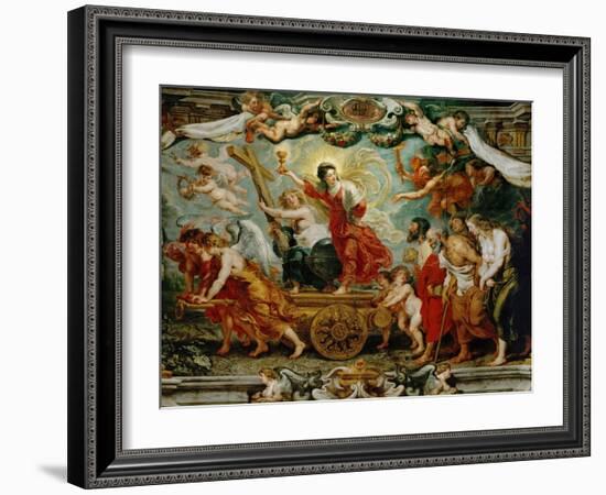 Triumph of Faith-Peter Paul Rubens-Framed Giclee Print