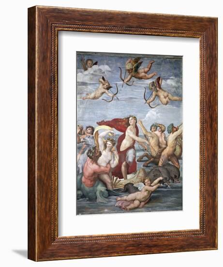 Triumph of Galatea, C. 1512-Raphael-Framed Giclee Print