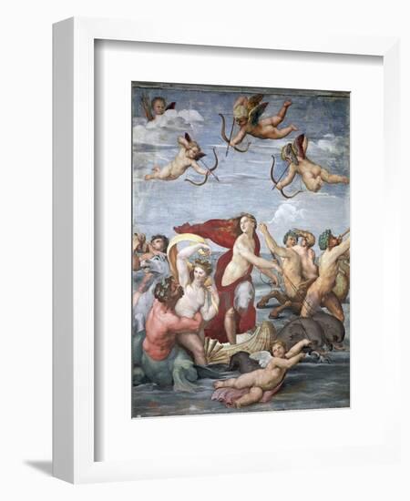 Triumph of Galatea, C. 1512-Raphael-Framed Giclee Print