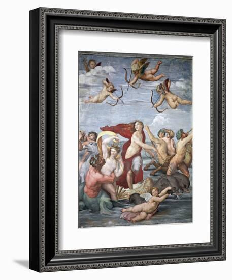 Triumph of Galatea, C. 1512-Raphael-Framed Giclee Print