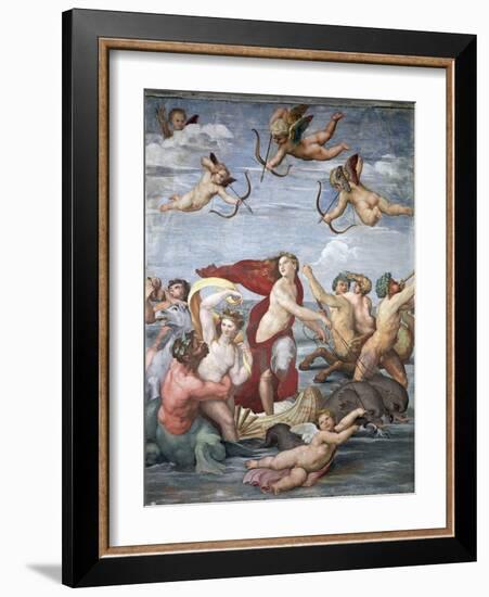 Triumph of Galatea, C. 1512-Raphael-Framed Giclee Print