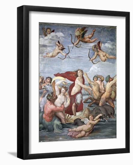 Triumph of Galatea, C. 1512-Raphael-Framed Giclee Print