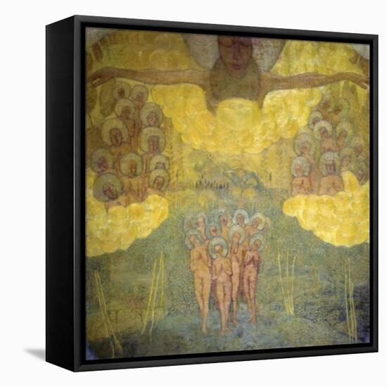 Triumph of Heaven Sketch-Kasimir Malevich-Framed Premier Image Canvas