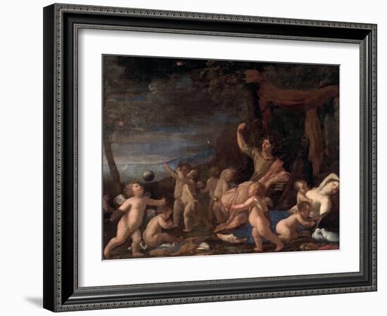 Triumph of Ovid-Nicolas Poussin-Framed Giclee Print