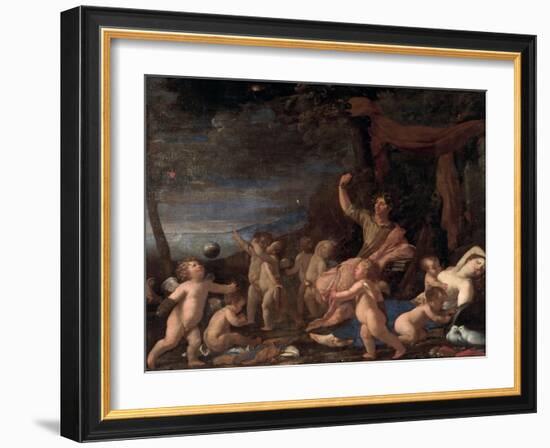 Triumph of Ovid-Nicolas Poussin-Framed Giclee Print