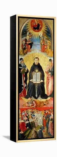 Triumph of Saint Thomas-Benozzo Gozzoli-Framed Premier Image Canvas