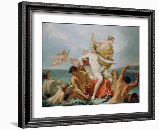 Triumph of the Marine Venus, c.1713-Sebastiano Ricci-Framed Giclee Print