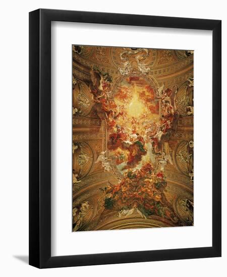 Triumph of the Name of Jesus-Il Baciccio-Framed Giclee Print