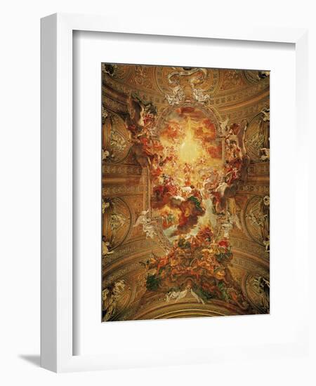 Triumph of the Name of Jesus-Il Baciccio-Framed Giclee Print