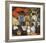 Triumph of the Revolution, Distribution of Food-Diego Rivera-Framed Art Print