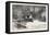 Triumph of the Snow-Plough, Canada, Nineteenth Century-null-Framed Premier Image Canvas
